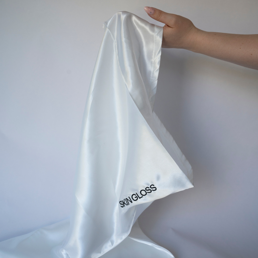 SkinGloss Logo Silk Pillowcase